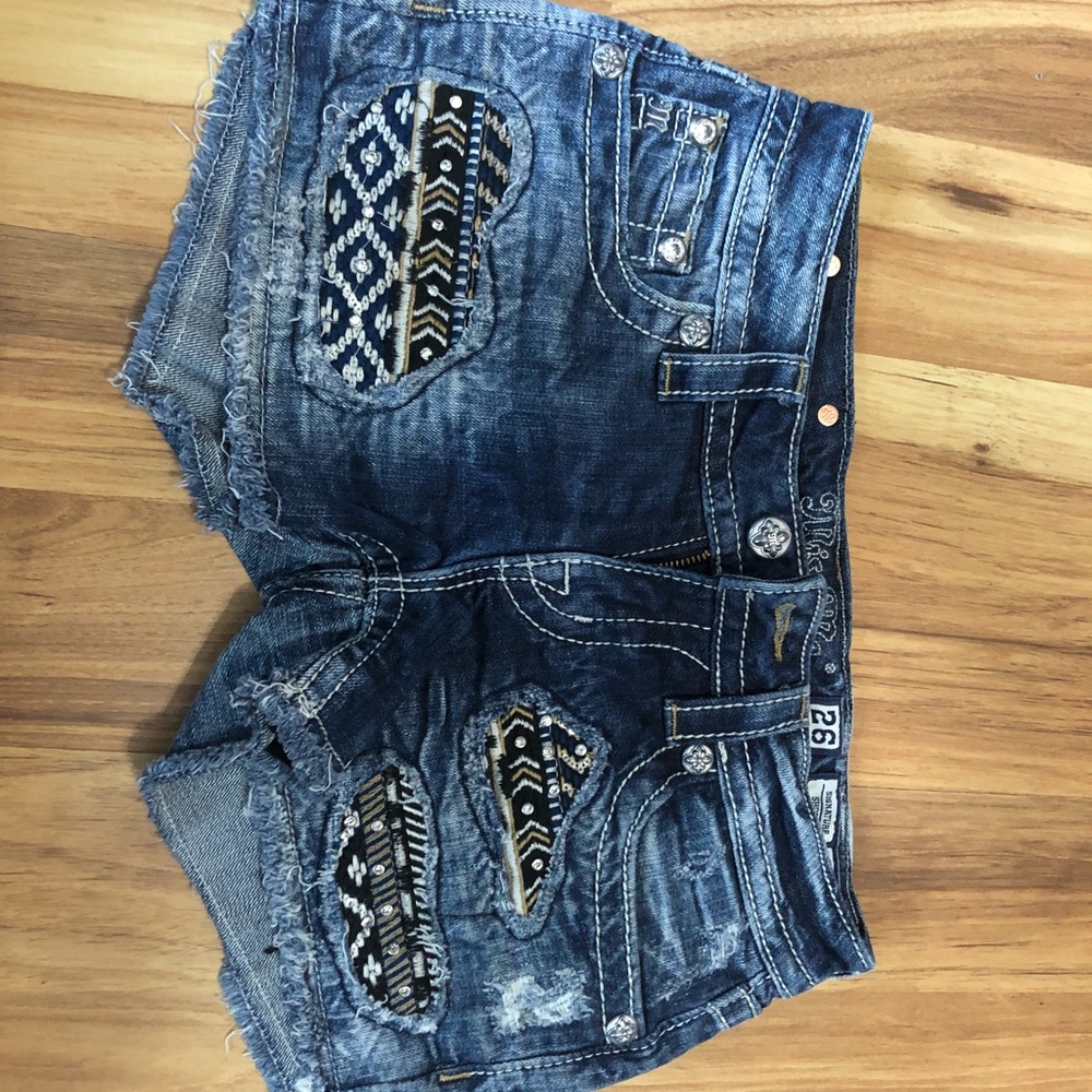 Miss Me jean shorts, size 26